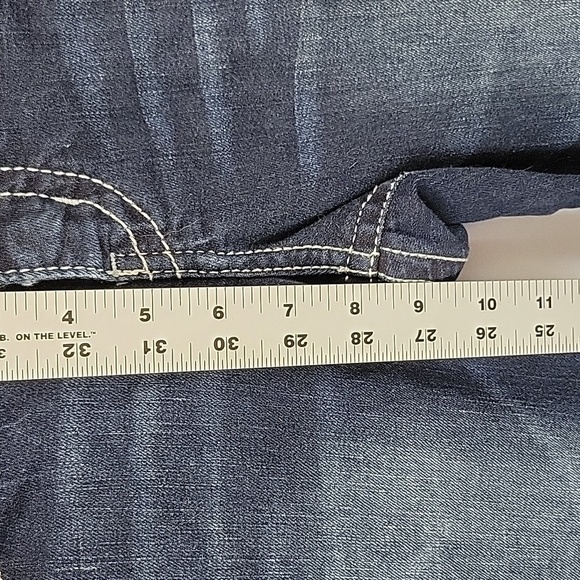 Silver Jeans Suki Mid Capri Dark Wash Size 28 - Picture 8 of 13